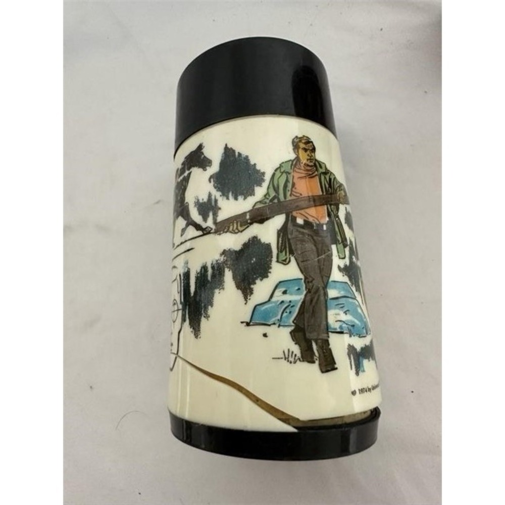 6 Million Dollar Man Thermos & Lone Ranger Lunch Box - Picture 4 of 4